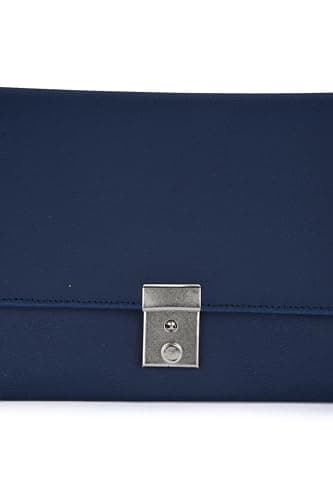 AR BRAND EST. 2021 Travel Document Wallet Organiser with Lock for Passport (Dark Blue) — view 5