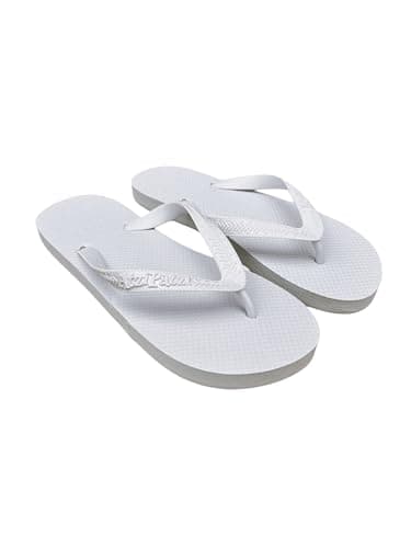 Wedding Guest Flip Flops, White, 10 Pack, UK 5-6 — view 2