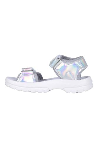 Mountain Warehouse Supernova Kids Sandal - Toddler Shoes with Neoprene Lining, EVA cushioning & Touch Strap Fastening - Spring Summer Beach, Walking & Outdoors Iridescent 2 — view 4