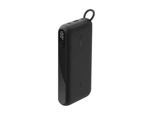 Belkin BoostCharge 20000mAh Power Bank with Digital Battery Display - Black — view 4
