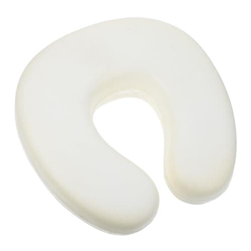 YARNOW Memory Foam Reusable Face Pillow 28x28x8cm Breathable U-shaped Cushion with Vent Holes for Neck and Head Massage