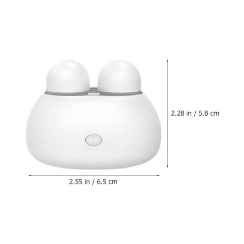 Electric Contact-Lens Cleaner Box for Travel and Vacation White ABS — view 2