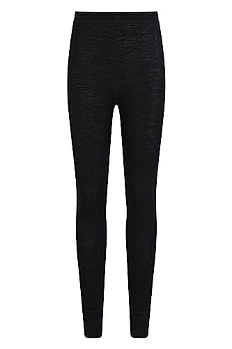Mountain Warehouse Merino Womens Base Layer Pants Black 14 — view 3