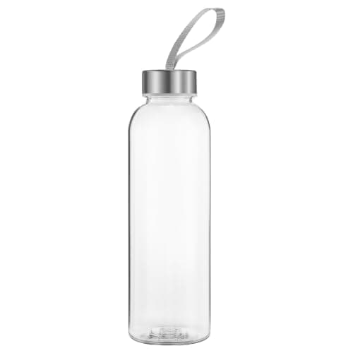 Vllcsla Water Bottle Transparent Plastic 300ML/ 400ML/ 580ML, Leak-Proof & BPA Free Reusable Sports Bottle with Handle, No Straw, for Gym, Travel, Home, School, Office