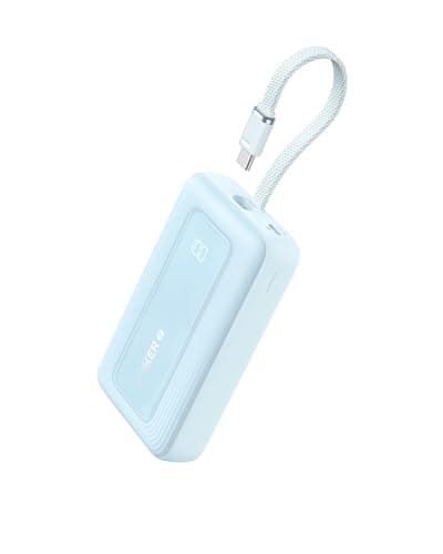 Anker Zolo Power Bank, 20,000mAh 30W Portable Charger with Built-in USB-C