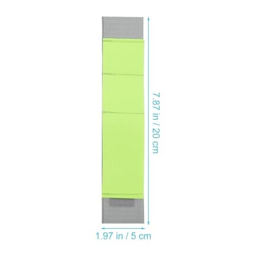 GOOHOCHY 6 Pcs Car Trunk Fixed Belt Green Nylon Polyester Blend — view 2