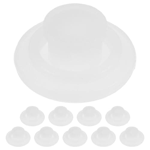 HONMEET 4pcs Silicone Water Bottle Stopper Replacement, White Spill-Resistant Lid Caps, Universal Compatibility, Convenient Design for Home and Travel, Sports Water Bottle Accessory