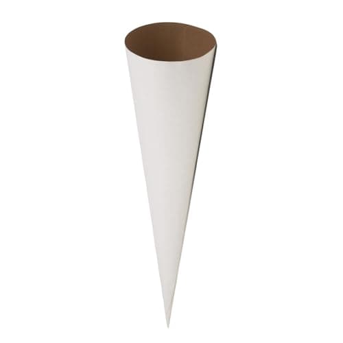 Ferocity School Cone Cardboard Blank 70 cm Large for Filling for Girls Boys for Crafts Cone Shape Bag DIY Gift Packaging Insert for Sweets Bag First Day of School [149]