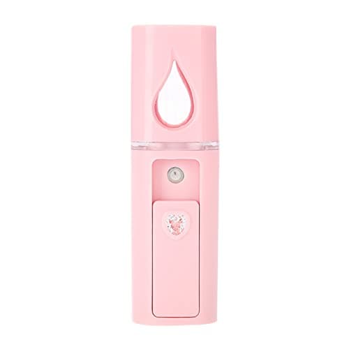 Compact Nano Facial with Cool Mist Spray Function - Handy Hydration Atomization Sprayer for Face - 20ml Travel-Size Blue/Red Indicator — view 3