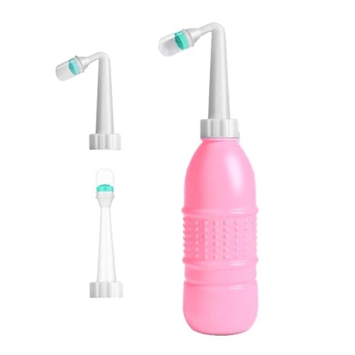 Reusable Vaginal Douche - Portable Bidet Spray Bottle | Perineal Bottle for Postpartum Care | Vaginal Douche Cleaner | Feminine Hygiene Products | Perineal Recovery for New Mums, Toilet & Travel Use
