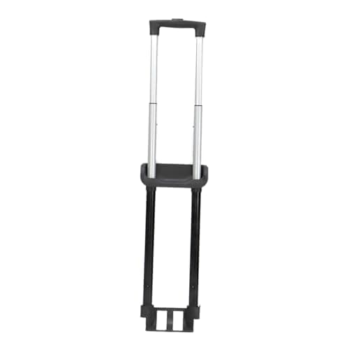 HouseVibe Luggage Telescopic Handle Replacement Aluminum Alloy Pull Rod for Suitcase Travel Bag Black- 60CMX16CMX4cm