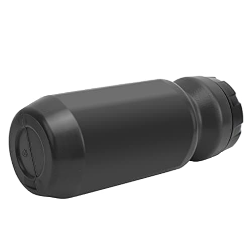 Jiawu Bike Water Bottle, 610ML, PP5+MYLR Film, Leak Proof Nozzle (Black)