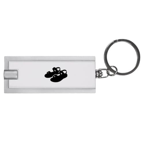Azeeda 'Sandals Silhouette ' LED Keyring Torch (KT00051341)