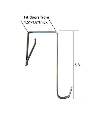 Amazon Basics Over-the-Door Organiser with 24 Pockets, Jade Green, 47 x 6.3 x 165 cm — view 4