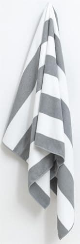 Adore Home Cabana Microfibre Beach Towels 2 Pack 80x160cm - Grey — view 5