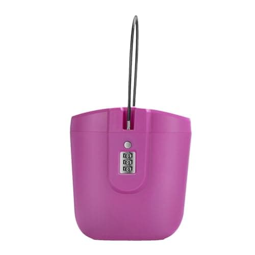 Beach Lock Box, Portable Beach Bucket Box Lock, Traveling Portable Safe Box, Anti-Theft, 3-digit Combination Lock, 2L Large Capacity Storage Box For Beach Safe, Travel, Personal Items