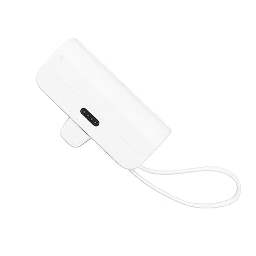 LICAEVEY Mini Portable Charger with Built in Cables for IOS and Type C, 2 in 1 USB C Power Bank for Emergency, Dual Input Charger for Travel and Outdoor Use — view 5
