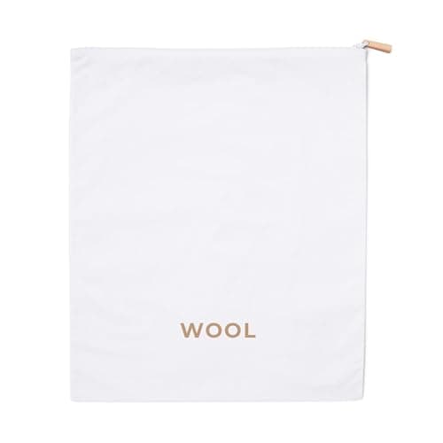 Delicates, Cashmere Wool Sweater Storage Bag Pouch Set with integrated Cedar Wood (Wool)