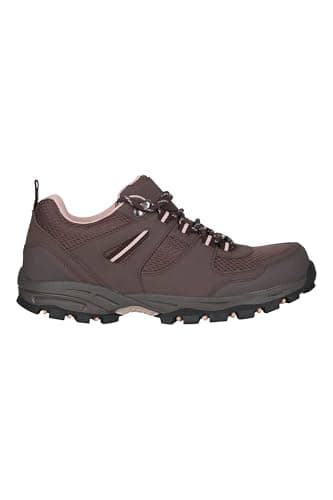 Mountain Warehouse McLeod Wide Fit Women Walking Shoes Dark Bro 6 — view 2