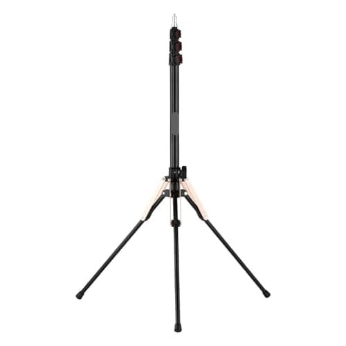 Lightweight 190cm Portable Aluminum Tripod for Cameras - 3-Section Design with Flip Lock & Inverted Folding, Ideal for Travel & Photography Enthusiasts — view 3