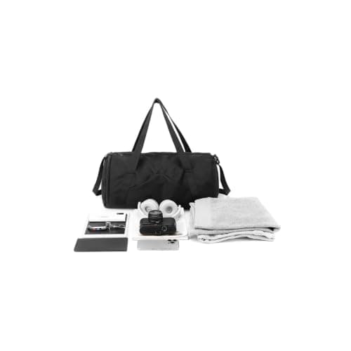 LWLAN Nylon Travel Duffle 36L-55L Unisex Yoga & Gym Bag with Waterproof, Antibacterial, Wear-Resistant & Shoe Compartment Shoe, Dry-Wet Separation — view 2