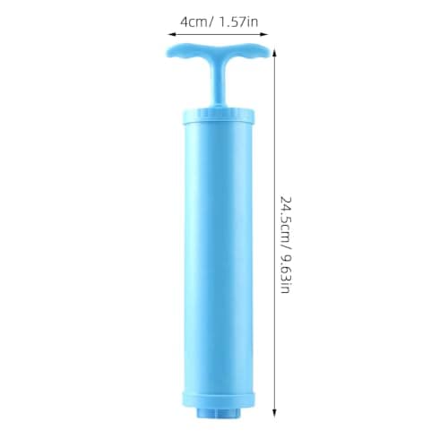 GALPADA Manual Vacuum Pump for Plastic Compression Bags and Space Bags, Portable Handheld Air Extractor with Airtight Seal, No Power Needed, for Travel and Home Storage — view 2