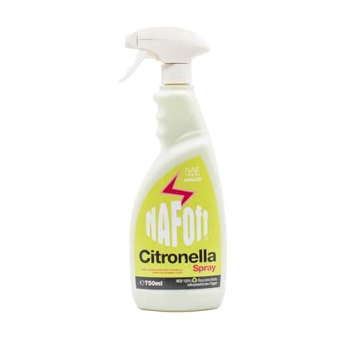 NAF Off Citronella Spray – 750ml Natural Summer Spray for Horses – Long-Lasting Summer Protection with Citronella Oil