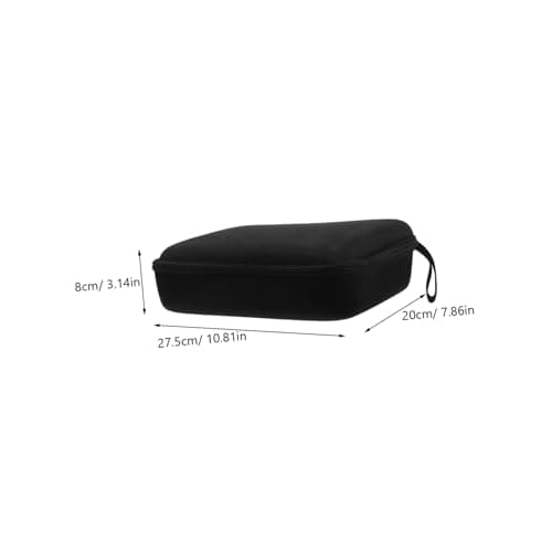 Cabilock Portable Eva Storage Bag for Cable Organizer USB Adapter Organizer Headset Carrying Case for Travel and Gym Use Black — view 2