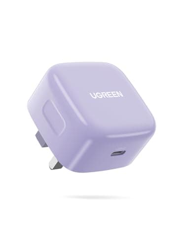UGREEN 20W USB C Charger PD Fast Wall Charger Type C Power Adapter, Purple