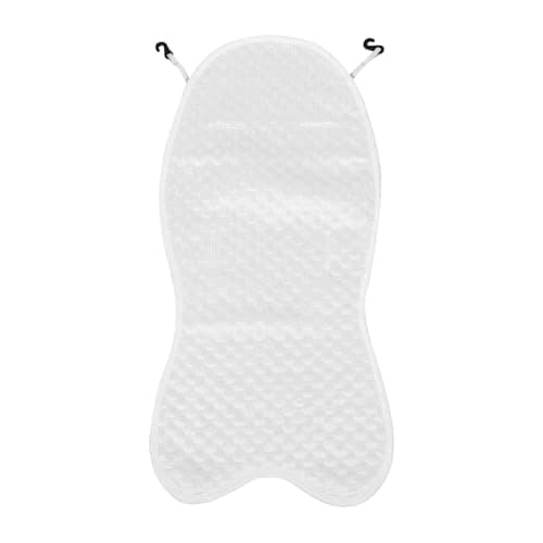 OSOLADY Baby Cooling Mat, Liner Toddler Seats Pad, Portable Cooler Cushion for Toddlers and Babies Outdoor Travel White