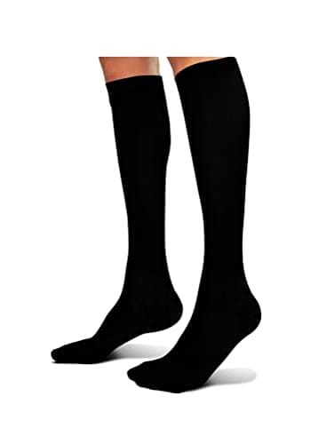 LR Supplies Compression Socks Flight Travel Support Stocking DVT Medical Sport Anti Swelling Men Women for Running Maternity Pregnancy Athletes Varicose Veins