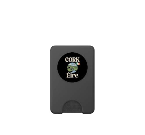 Cork Éire Travel City Irish Pride Emblem PopSockets PopWallet for MagSafe — view 2