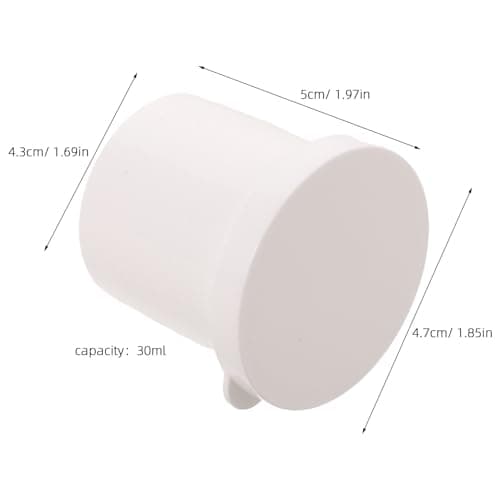 SOLUSTRE 4pcs Refillable Vacuum Cosmetic Lotion Bottles 30ml Airless Pump Dispensers with Consistent Dosage and Scratch Resistant Ps Material for Travel Skincare — view 2