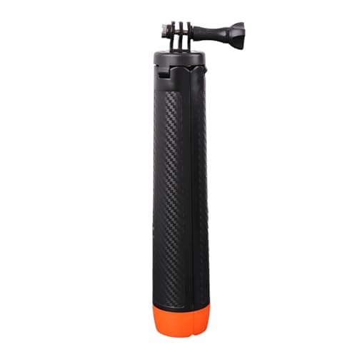 Ejoyous Selfie Stick Travel Tripod, ABS 4 in 1 Extendable Floating Selfie Stick Tripod, 9.25 to 22.44in Adjustable Grip and Stand for Travel Water Sports Action Cameras