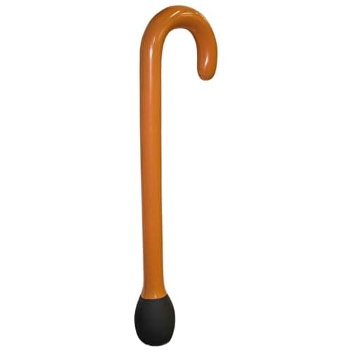 Old Man Inflatable Blow Up Walking Stick For Adults, Great Present For 50th & 60th Birthday Gifts For Men, Use at Parties, Fancy Dress, Brown 90cm High