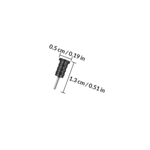 Zerodeko Type C Dust Plug Covers for USB Jack and Port, 12 Pairs — view 2