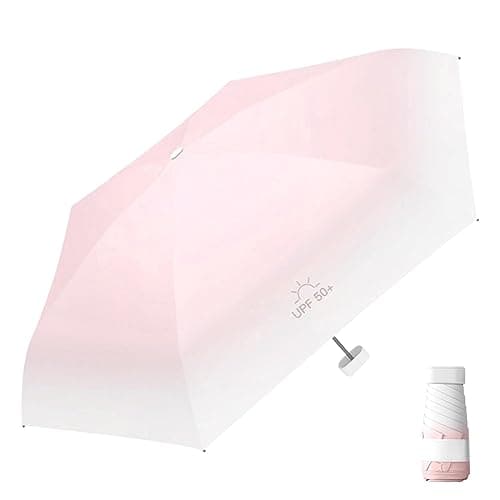 Fulenyi Sunshade Umbrella, Travel Umbrella, Sun UV Protection, Flat, Foldable, Windproof, Fast Dry Umbrella, Ultra Lightweight, Pocket Umbrella For Walking, Small Umbrella For Rain & Sun