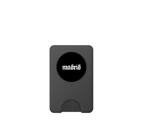 Madrid Travel City Madrid, Spain,Gothic Vintage PopSockets PopWallet for MagSafe — view 2