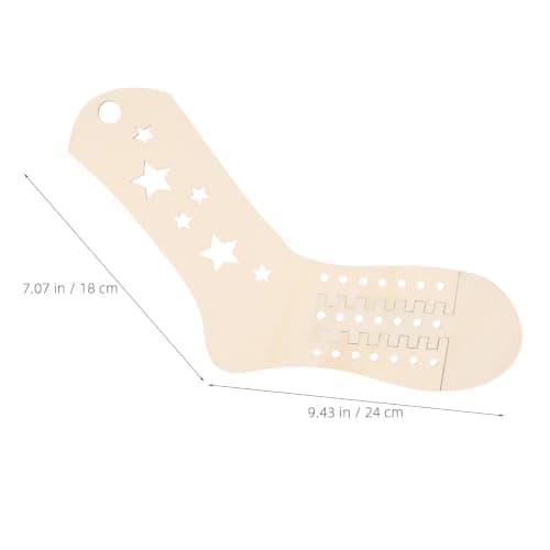 Hoement 4pcs Wood Sock Blocking Board, Portable Multi Project Organizer — view 2
