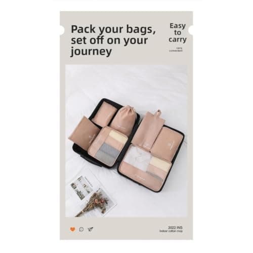 NINMORTH Space-saving compression bags for travel essentials and clothing — view 4