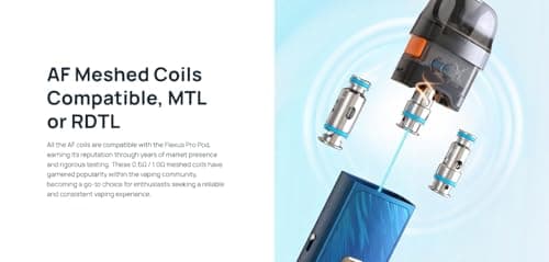ASPIRE AF Mesh Coils 1.0 Ohm [Pack of 5] Replacement — view 3