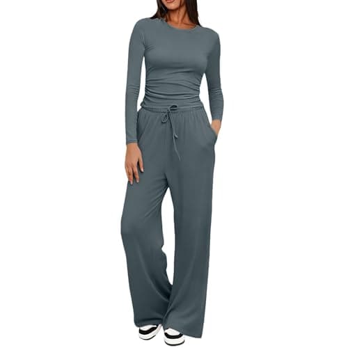 Womens Travel Outfits Two Piece for Airport and City Breaks