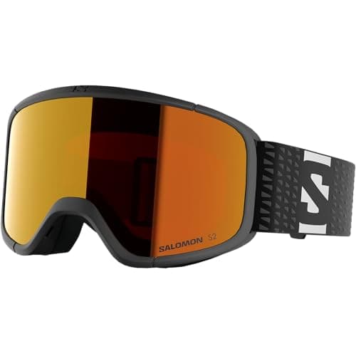 Salomon AKSIUM 2.0 S Goggles, Unisex Anti-Fog Ski Goggles for Trail Running and Mountain Adventures, Dress Blue/L.Blue — view 2
