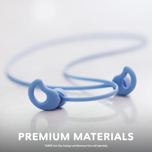 CURVD Earplug Lanyard, Soft Durable Flexible Premium Silicone Cord | Works with Most Earplugs w/Removable Tips Compatible with CURVD Everyday, Loop Quiet/Engage/Experience, Vibes and More - 26 Inches — view 6