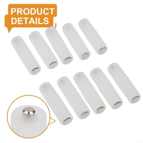 AAA to AA for battery Adapter 10-Pack PP Plastic AAA to AA for — view 6