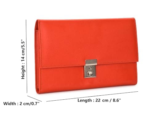 AR BRAND EST. 2021 Travel Document Wallet Organiser with Lock for Passport — view 2