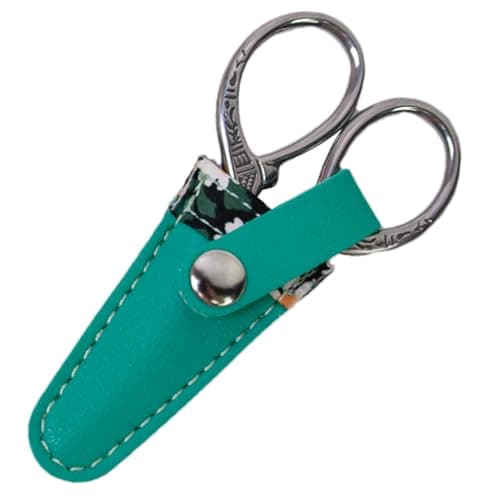 Scissor Sheath – Canvas Compartment Width, Trimmer Carry Sack, Cutting Tool, Edge Safety Cover, Long Tail Styling Supply Container | Shears Pack for Tailoring Sewing Pets Used for Workstation — view 6