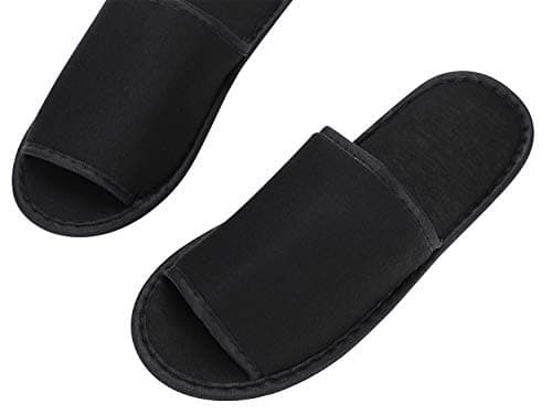 XINCHIA Portable Travel Slippers Foldable Open Toes Sandals Non-Disposable Cotton Hotel Spa Slippers Guest Room Unisex Indoor House Floor Footwear Anti-skid Business Travel Trip Flight Shoes Footwear — view 6