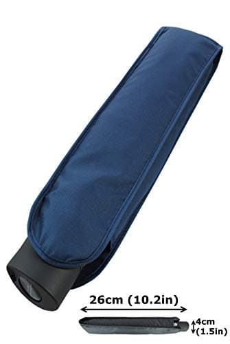4cm Ultra Flat Windproof Strong Small Compact Umbrella - Auto Open & Close — view 3