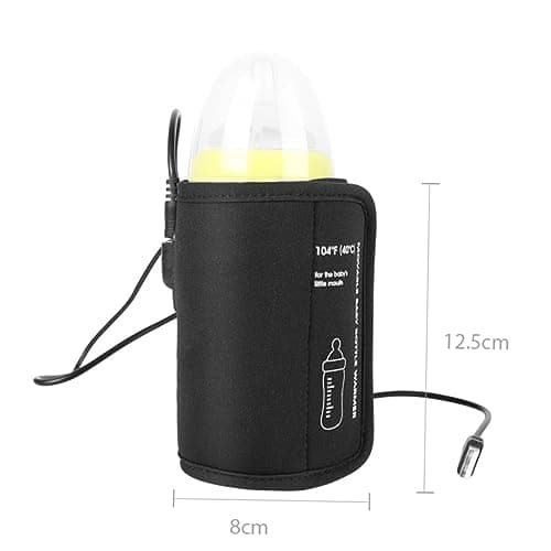 TOYANDONA 2pcs Car Bottle Warmer Heater Cover for Travel Milk Feeding Bottles USB Car Lighter Cable Sterilizer for Toddlers — view 6